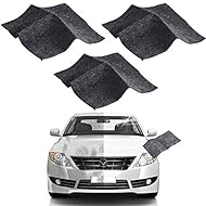 Nano Car Scratch Remover Cloth, Multipurpose Car Scratch Nanomagic Cloth, Car Scratch Remover Kit for Repairing Car Scratches, and Light Paint Scratches Remover Scuffs on Surface - 3PCS (Black)